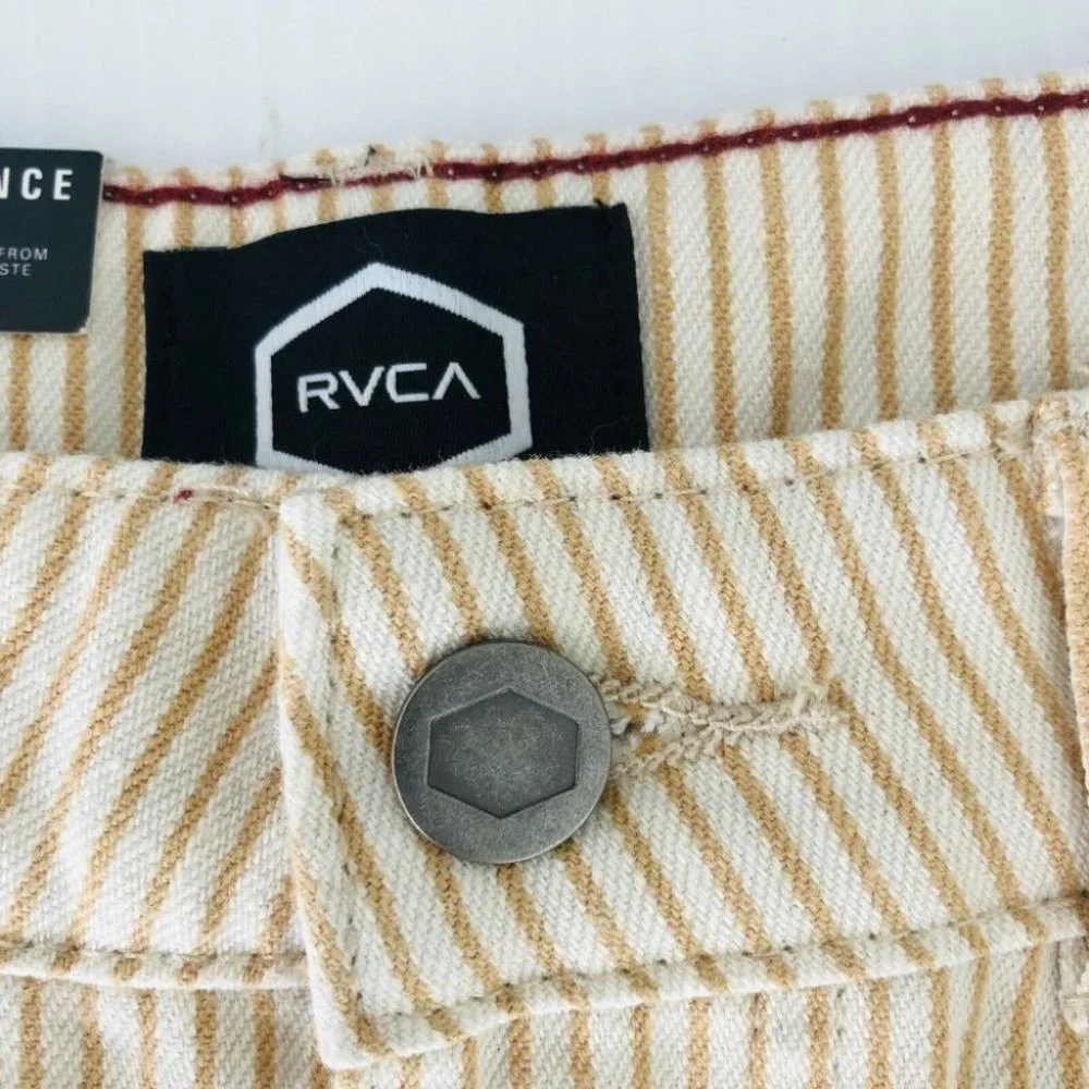 RVCA  Pants Sunshine Size 28 - Picture 7 of 11